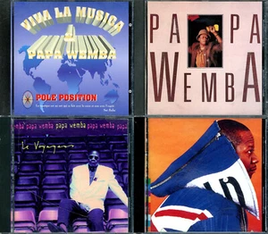 PAPA WEMBA RARE SOUKOUS AFRICAN CD LOT FRENCH IMPORTS - Imagen 1 de 1