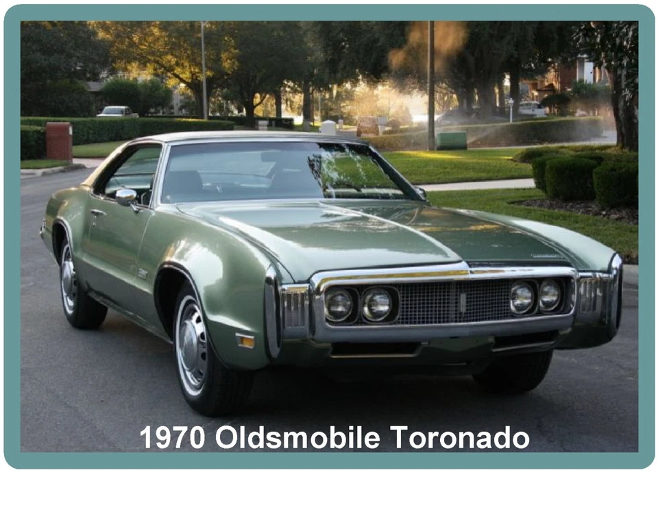 1970 Oldsmobile Toronado  Refrigerator / Tool Box  Magnet - Image 1 of 1