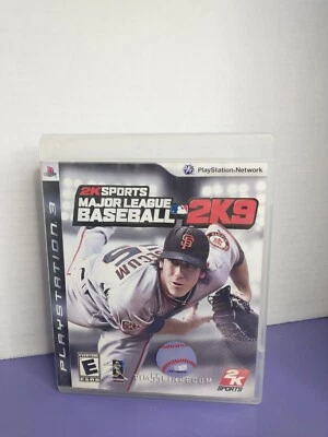 PS3 Major League Baseball 2K9 Video Game Sony PlayStation 3 Complete - Image 1 of 4