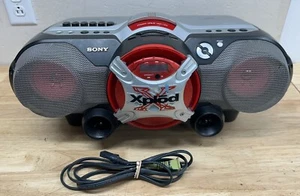 Sony Xplod CFD-G505 Boombox CD Radio Cassette-Grabadora Grandes Bajos Probado Funcionando - Imagen 1 de 16