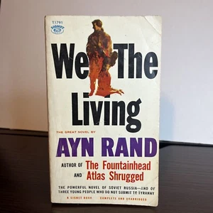1960 Signet Vintage Paperback We the Living by Ayn Rand 1st Edition / Print - Picture 1 of 15