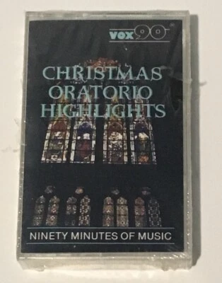 Vox90 Christmas Oratorio Highlights Cassette - Image 1 of 2