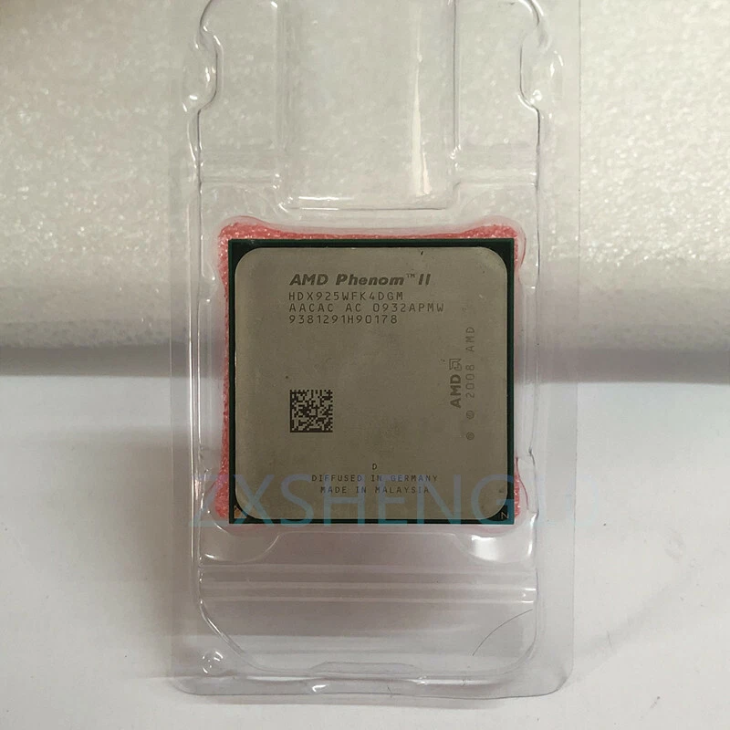 AMD Phenom II X4 925 CPU Quad-Core 2.8 GHz 6M 95W Socket AM3 Processors - Image 1 of 2