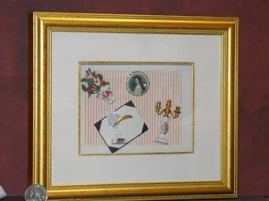 Puppenhaus Miniatur Buchstaben Hausrahmen Reutter Porzellan 1:12 P41 Dollys Galerie - Bild 1 von 8