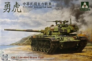 TAK2090 Takom Models UR.O.C.ARMY CM-11 (M-48H) Brave Tiger MBT Bausatz 1:35 - Imagen 1 de 3