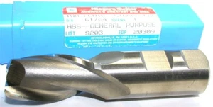 Niagara 20309 61/64" Durchmesser 2 Flöte HSS Endmühle Neu - Bild 1 von 1