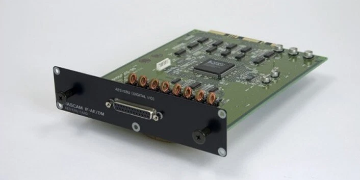 Tascam  IF-AE/DM 8-channel AES-EBU expansion module for DM-3200 and DM-4800 - Image 1 of 1