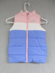 Puma Girls XS (5/6) Puffer Vest Zipper - Picture 1 of 8
