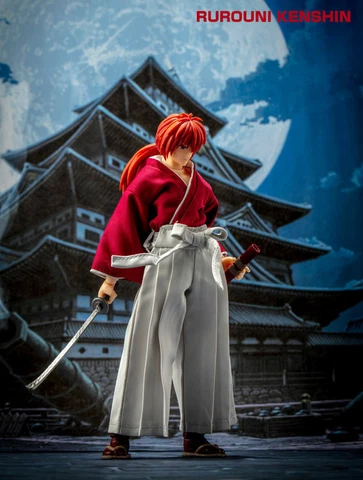 Dasin Model Great Toys Rurouni Kenshin Himura Kenshin Action Figure in stock Cover