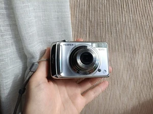 🔥Fujifilm Finepix A800 Silver 8.3MP digital compact camera🔥WORKing FULL Set🔥 - Picture 1 of 7