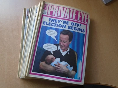 Private Eye - 25 different issues from between 2010 & 2011. See pics below. - Image 1 of 4