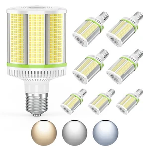 8X 80W LED Corn Bulb E39 Mogul Base Warehouse Shop Lights Adjustable 5700K~4500K - Picture 1 of 18