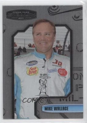 2011 Press Pass Stealth NASCAR Nationwide Series Mike Wallace #67 - Image 1 of 2