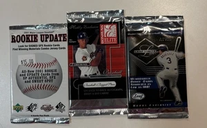 2001 Donruss Rookie Update Limited Sealed Packs Albert Pujols Ichiro Poss Rc ? - Picture 1 of 2