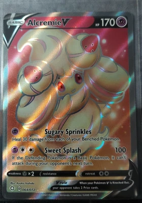 Alcremie V 64/72 Pokémon TCG Shining Fates NM - Image 1 of 2
