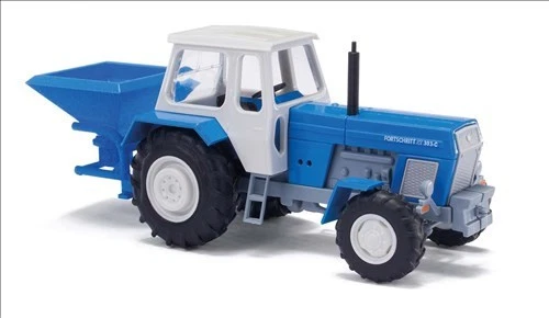 Busch 1:87 H0 42858 Fortschritt ZT303 mit Düngemittelstreuer NEU OVP - Bild 1 von 2