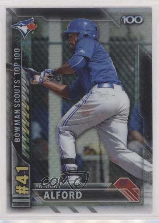 2016 Bowman Bowman Scouts' Top 100 Anthony Alford #BTP-41 - Image 1 of 2