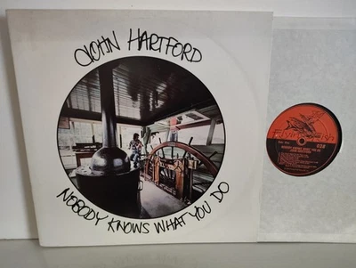 JOHN HARTFORD - "NOBODY KNOWS WHAT TO DO" / FLYING FISH RECORDS 1976 Foto 1 de 4