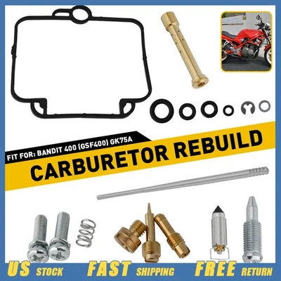 Carburetor Carb Rebuild Kit for Suzuki Bandit 400 600 DRZ70 DRZ400S DS80 GS GN K - Image 1 of 4