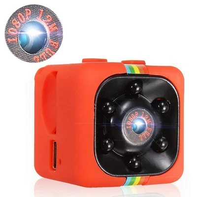 Mini Camera 1080P Smart Action Camera Coloured High Definition Loop Recording - Image 1 of 4