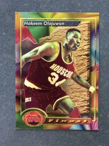 1993-94 Topps Finest #76 Hakeem Olajuwon Houston Rockets - Bild 1 von 2