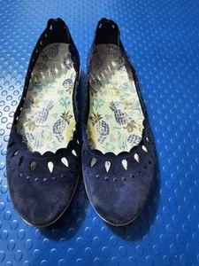 Fitflop Limited Edition Blue Ballerinas UK 6 - Picture 1 of 4