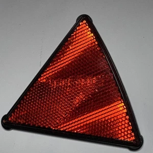 VTG SEARS Old School BMX Reflector Red Triangle Bike Bicycle 48619 - Picture 1 of 4