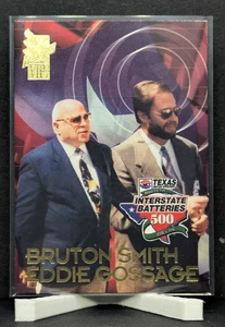 1997 Press Pass VIP #49 Bruton Smith/Eddie Gossage Texas Motor Speedway NM - Picture 1 of 2