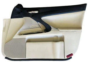2006-2013 OEM Lexus IS250 IS350 Passenger Front Door Panel Black/ Tan RH - Picture 1 of 20
