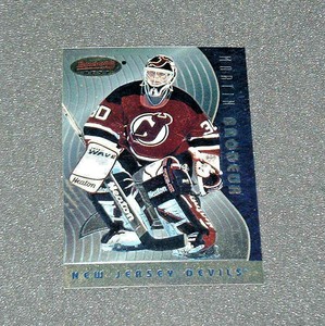 Martin Brodeur 1995-96 Topps BOWMAN'S BEST Insert Card #BB8 New Jersey Devils