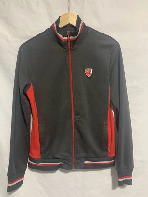 Suéter Mossimo Para Hombre Cremallera Completa Cuello Redondo Talla Pequeña Negro  Foto 1 de 4