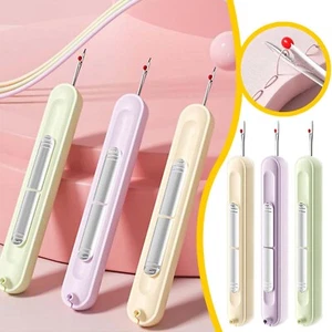 Stecknadel Einfädler 2 in 1 Einfädel- und Fadenabzieher dehnbar - Bild 1 von 12