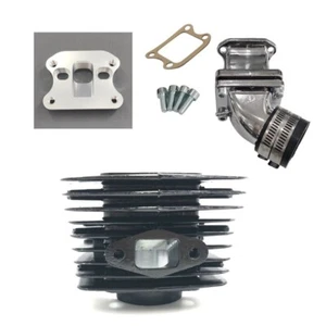 CDHPOWER Black PK80 Cylinder Body 40MM &Dio Reed Valve Kit-Gas Motorized Bicycle - Bild 1 von 23