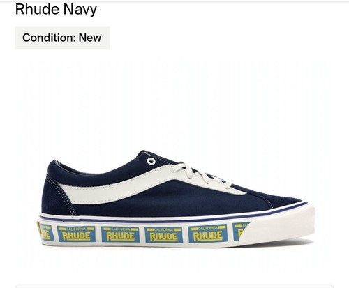 VANS B NI x Rhude Navy taglia 8 (2019) DS