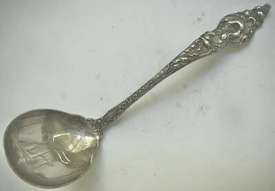 Reed & Barton LES SIX FLEURS Sterling ☞ Cream Ladle ☜ Pat. Appl. For Mono E - Image 1 of 4