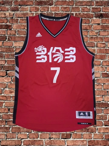Adidas Toronto Raptors Kyle Lowry Chinese New Year Jersey Men Size L Cover