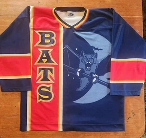 Austin Ice Bats Jersey, Vintage Early 2000s, OT Size Adult XL w/ Fight Strap - Picture 1 of 7