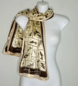 Andy Warhol Shoes Silk Scarf Long 10 X 55 Pop Art - Picture 1 of 5