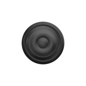 F10 GEO 622 Standard Door Knob, Hall & Closet Passage Lock, Matte Black - Picture 1 of 13