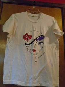T-shirt bianca vintage San Tommaso anni 80 taglia L - Foto 1 di 5