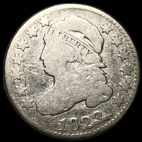 1823 Capped Bust Dime  J1786 Cover