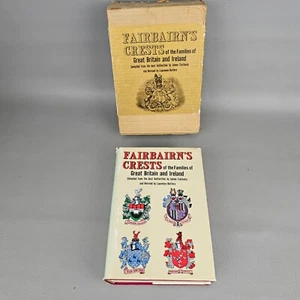 FAIRBAIRN'S CRESTS of Families Great Britain & Ireland 1968 Printing HC - Imagen 1 de 13
