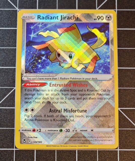 Carta Pokémon Mítico Jirachi Gx Ultra Rara + 50 Cartas Pt