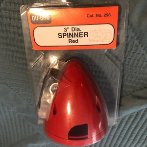 Dubro 298 3" Spinner Red - Picture 1 of 3