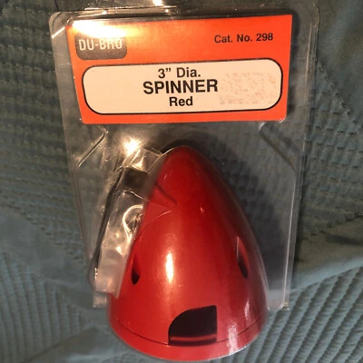 Dubro 298 3" Spinner Red f1 - Image 1 of 3