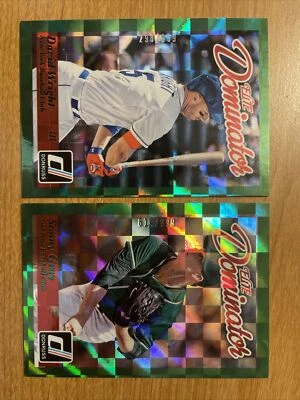 Donruss Elite Dominator 2014/999 David Wright #7 y Sonny Gray #25 Foto 1 de 4