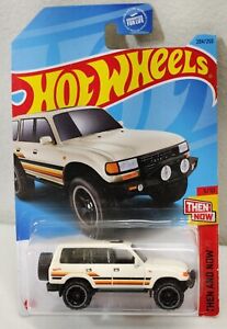 2023 Hot Wheels Then and Now #3 Toyota Land Cruiser 80 Car 1/64 Kids Toy NEW