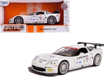 Chevrolet Corvette C6-R #3 2005 Olivier Beretta - Oliver Gavin Compuware blanco Foto 1 de 4