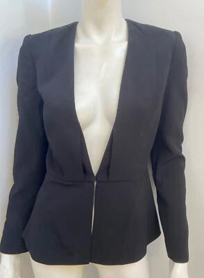 As New! SABA [sz 6] stylish black career suit Jacket - image 1 of 4