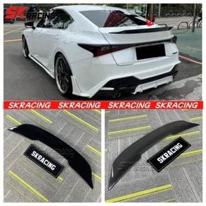 For Lexus IS300 IS350 IS500 Forged /Carbon /Glossy Black Rear Trunk Spoiler Wing - Bild 1 von 33